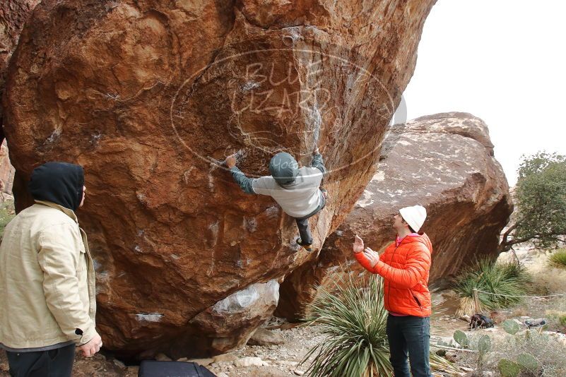 Bouldering in Hueco Tanks on 12/28/2019 with Blue Lizard Climbing and Yoga

Filename: SRM_20191228_1520530.jpg
Aperture: f/6.3
Shutter Speed: 1/250
Body: Canon EOS-1D Mark II
Lens: Canon EF 16-35mm f/2.8 L