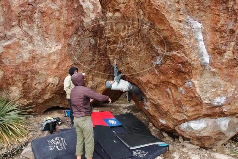 Bouldering in Hueco Tanks on 12/28/2019 with Blue Lizard Climbing and Yoga

Filename: SRM_20191228_1537390.jpg
Aperture: f/5.0
Shutter Speed: 1/250
Body: Canon EOS-1D Mark II
Lens: Canon EF 16-35mm f/2.8 L