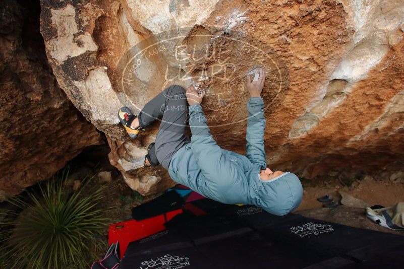 Bouldering in Hueco Tanks on 12/28/2019 with Blue Lizard Climbing and Yoga

Filename: SRM_20191228_1720390.jpg
Aperture: f/4.0
Shutter Speed: 1/250
Body: Canon EOS-1D Mark II
Lens: Canon EF 16-35mm f/2.8 L