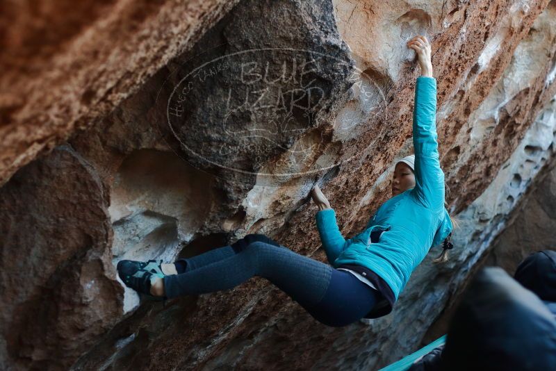 Bouldering in Hueco Tanks on 12/29/2019 with Blue Lizard Climbing and Yoga

Filename: SRM_20191229_1122420.jpg
Aperture: f/3.2
Shutter Speed: 1/250
Body: Canon EOS-1D Mark II
Lens: Canon EF 50mm f/1.8 II