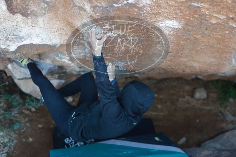 Bouldering in Hueco Tanks on 12/29/2019 with Blue Lizard Climbing and Yoga

Filename: SRM_20191229_1124150.jpg
Aperture: f/2.8
Shutter Speed: 1/250
Body: Canon EOS-1D Mark II
Lens: Canon EF 50mm f/1.8 II