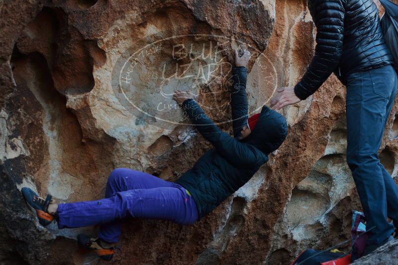 Bouldering in Hueco Tanks on 12/29/2019 with Blue Lizard Climbing and Yoga

Filename: SRM_20191229_1133570.jpg
Aperture: f/5.0
Shutter Speed: 1/250
Body: Canon EOS-1D Mark II
Lens: Canon EF 50mm f/1.8 II