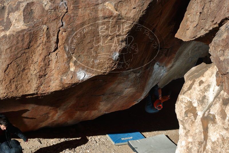 Bouldering in Hueco Tanks on 12/29/2019 with Blue Lizard Climbing and Yoga

Filename: SRM_20191229_1203160.jpg
Aperture: f/5.6
Shutter Speed: 1/250
Body: Canon EOS-1D Mark II
Lens: Canon EF 50mm f/1.8 II