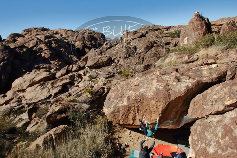 Bouldering in Hueco Tanks on 12/29/2019 with Blue Lizard Climbing and Yoga

Filename: SRM_20191229_1249340.jpg
Aperture: f/8.0
Shutter Speed: 1/250
Body: Canon EOS-1D Mark II
Lens: Canon EF 16-35mm f/2.8 L