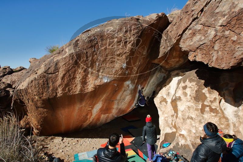 Bouldering in Hueco Tanks on 12/29/2019 with Blue Lizard Climbing and Yoga

Filename: SRM_20191229_1320280.jpg
Aperture: f/8.0
Shutter Speed: 1/250
Body: Canon EOS-1D Mark II
Lens: Canon EF 16-35mm f/2.8 L