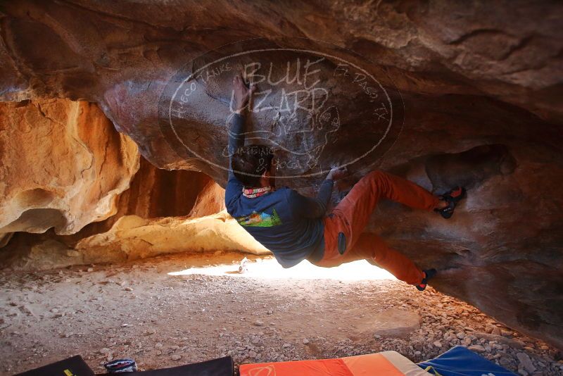 Bouldering in Hueco Tanks on 12/29/2019 with Blue Lizard Climbing and Yoga

Filename: SRM_20191229_1434240.jpg
Aperture: f/3.5
Shutter Speed: 1/250
Body: Canon EOS-1D Mark II
Lens: Canon EF 16-35mm f/2.8 L