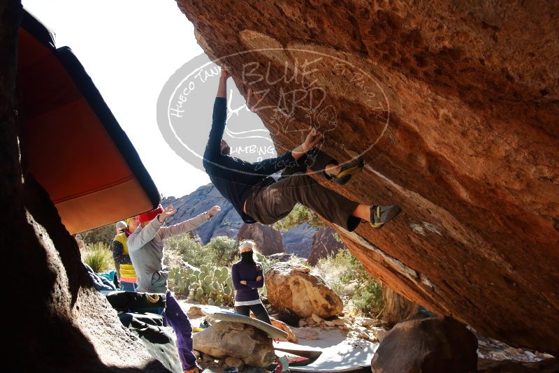 Bouldering in Hueco Tanks on 12/29/2019 with Blue Lizard Climbing and Yoga

Filename: SRM_20191229_1553150.jpg
Aperture: f/5.6
Shutter Speed: 1/320
Body: Canon EOS-1D Mark II
Lens: Canon EF 16-35mm f/2.8 L