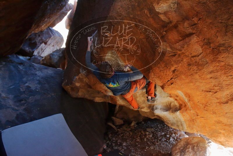 Bouldering in Hueco Tanks on 12/29/2019 with Blue Lizard Climbing and Yoga

Filename: SRM_20191229_1701500.jpg
Aperture: f/3.5
Shutter Speed: 1/200
Body: Canon EOS-1D Mark II
Lens: Canon EF 16-35mm f/2.8 L