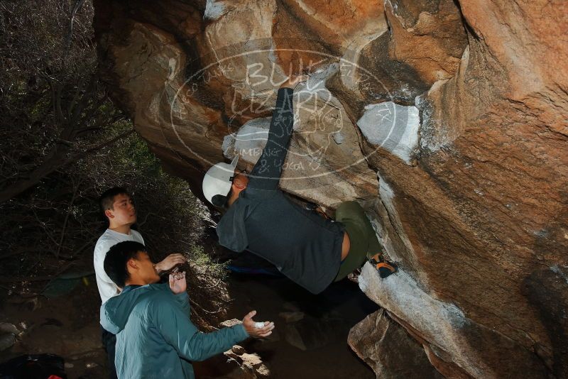 Bouldering in Hueco Tanks on 12/30/2019 with Blue Lizard Climbing and Yoga

Filename: SRM_20191230_1228350.jpg
Aperture: f/8.0
Shutter Speed: 1/250
Body: Canon EOS-1D Mark II
Lens: Canon EF 16-35mm f/2.8 L