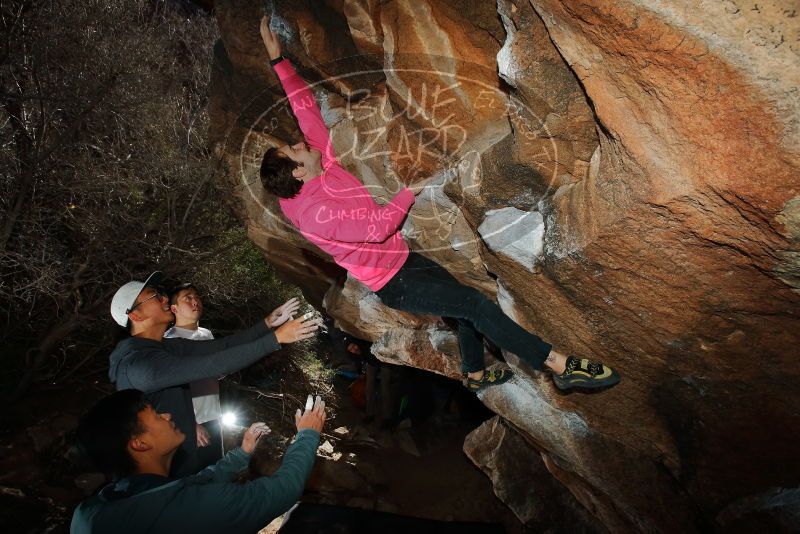 Bouldering in Hueco Tanks on 12/30/2019 with Blue Lizard Climbing and Yoga

Filename: SRM_20191230_1236390.jpg
Aperture: f/8.0
Shutter Speed: 1/250
Body: Canon EOS-1D Mark II
Lens: Canon EF 16-35mm f/2.8 L