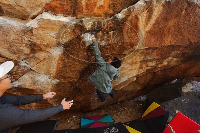 Bouldering in Hueco Tanks on 12/30/2019 with Blue Lizard Climbing and Yoga

Filename: SRM_20191230_1320220.jpg
Aperture: f/4.0
Shutter Speed: 1/250
Body: Canon EOS-1D Mark II
Lens: Canon EF 16-35mm f/2.8 L