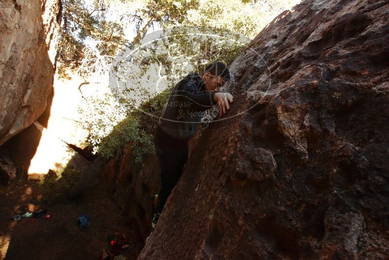 Bouldering in Hueco Tanks on 12/30/2019 with Blue Lizard Climbing and Yoga

Filename: SRM_20191230_1634430.jpg
Aperture: f/8.0
Shutter Speed: 1/200
Body: Canon EOS-1D Mark II
Lens: Canon EF 16-35mm f/2.8 L