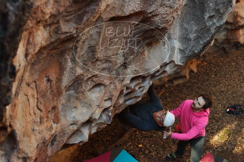 Bouldering in Hueco Tanks on 12/30/2019 with Blue Lizard Climbing and Yoga

Filename: SRM_20191230_1637490.jpg
Aperture: f/3.5
Shutter Speed: 1/250
Body: Canon EOS-1D Mark II
Lens: Canon EF 50mm f/1.8 II