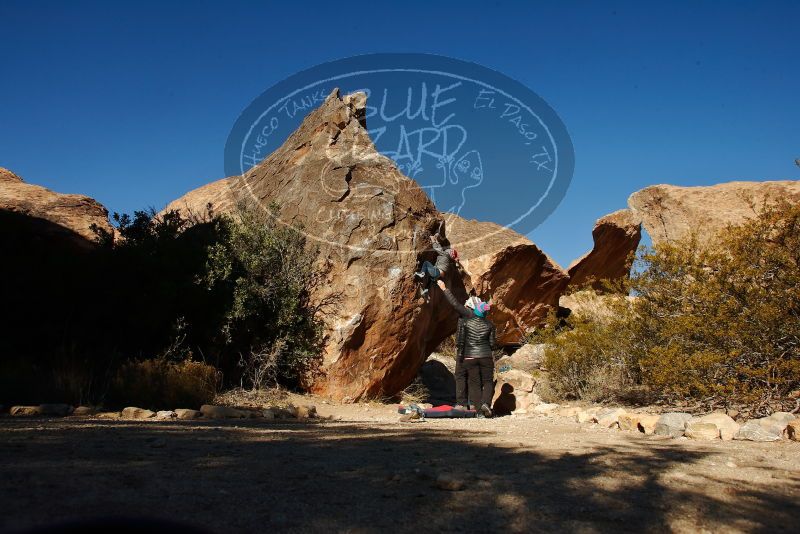 Bouldering in Hueco Tanks on 12/31/2019 with Blue Lizard Climbing and Yoga

Filename: SRM_20191231_1052380.jpg
Aperture: f/10.0
Shutter Speed: 1/320
Body: Canon EOS-1D Mark II
Lens: Canon EF 16-35mm f/2.8 L