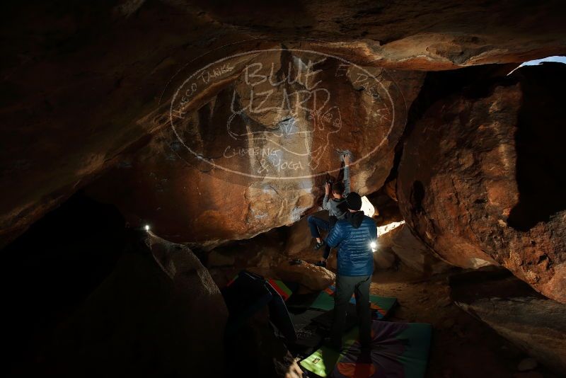 Bouldering in Hueco Tanks on 12/31/2019 with Blue Lizard Climbing and Yoga

Filename: SRM_20191231_1209180.jpg
Aperture: f/8.0
Shutter Speed: 1/250
Body: Canon EOS-1D Mark II
Lens: Canon EF 16-35mm f/2.8 L