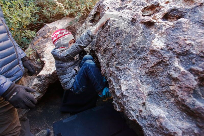 Bouldering in Hueco Tanks on 12/31/2019 with Blue Lizard Climbing and Yoga

Filename: SRM_20191231_1226170.jpg
Aperture: f/4.0
Shutter Speed: 1/200
Body: Canon EOS-1D Mark II
Lens: Canon EF 16-35mm f/2.8 L