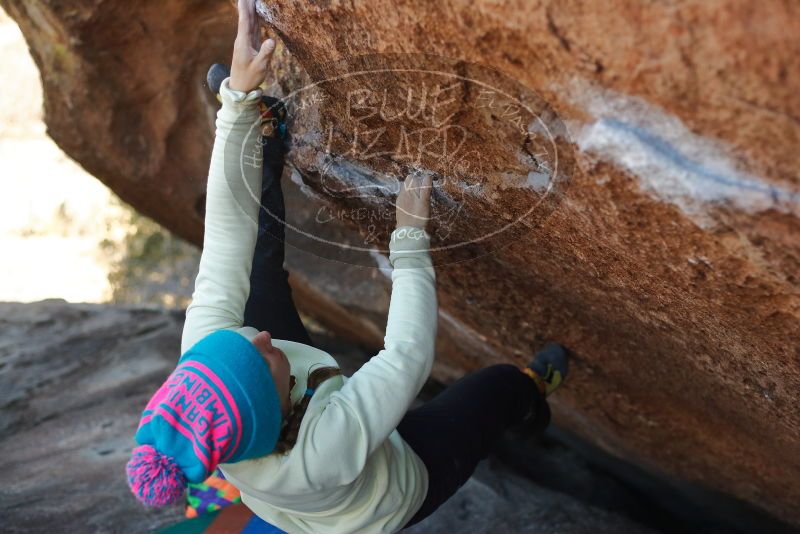 Bouldering in Hueco Tanks on 12/31/2019 with Blue Lizard Climbing and Yoga

Filename: SRM_20191231_1433300.jpg
Aperture: f/2.8
Shutter Speed: 1/500
Body: Canon EOS-1D Mark II
Lens: Canon EF 50mm f/1.8 II