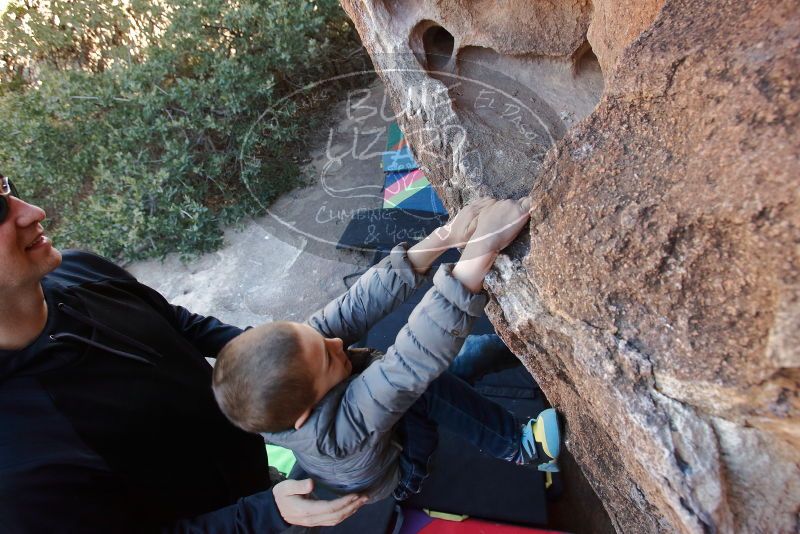 Bouldering in Hueco Tanks on 12/31/2019 with Blue Lizard Climbing and Yoga

Filename: SRM_20191231_1502010.jpg
Aperture: f/5.6
Shutter Speed: 1/160
Body: Canon EOS-1D Mark II
Lens: Canon EF 16-35mm f/2.8 L