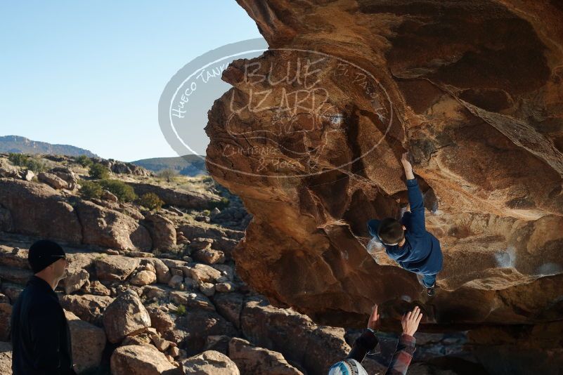 Bouldering in Hueco Tanks on 01/01/2020 with Blue Lizard Climbing and Yoga

Filename: SRM_20200101_1106530.jpg
Aperture: f/5.6
Shutter Speed: 1/250
Body: Canon EOS-1D Mark II
Lens: Canon EF 50mm f/1.8 II