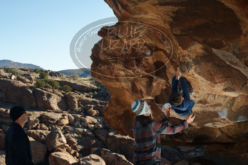 Bouldering in Hueco Tanks on 01/01/2020 with Blue Lizard Climbing and Yoga

Filename: SRM_20200101_1107000.jpg
Aperture: f/5.6
Shutter Speed: 1/250
Body: Canon EOS-1D Mark II
Lens: Canon EF 50mm f/1.8 II