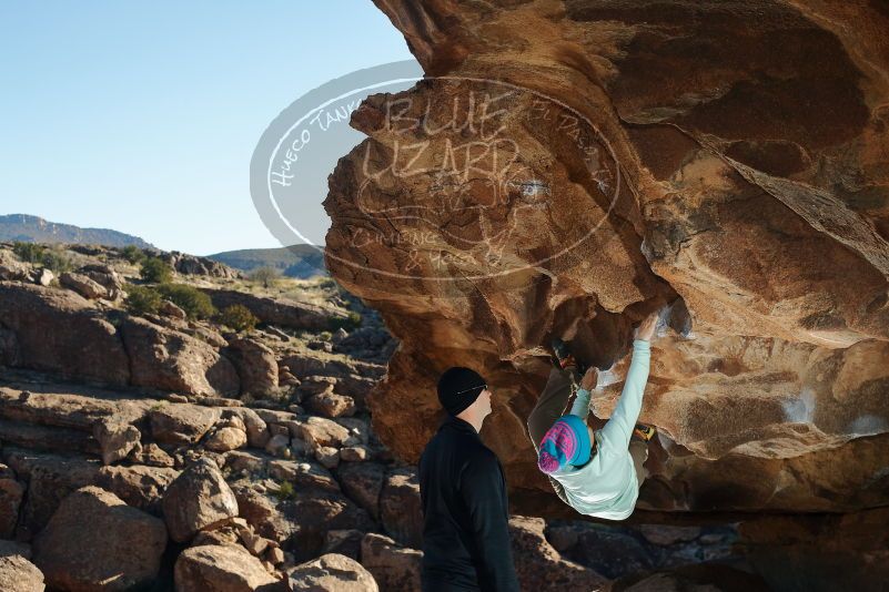 Bouldering in Hueco Tanks on 01/01/2020 with Blue Lizard Climbing and Yoga

Filename: SRM_20200101_1109350.jpg
Aperture: f/5.6
Shutter Speed: 1/250
Body: Canon EOS-1D Mark II
Lens: Canon EF 50mm f/1.8 II