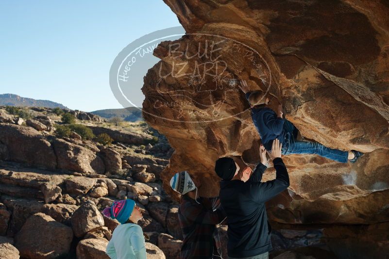 Bouldering in Hueco Tanks on 01/01/2020 with Blue Lizard Climbing and Yoga

Filename: SRM_20200101_1111100.jpg
Aperture: f/5.6
Shutter Speed: 1/250
Body: Canon EOS-1D Mark II
Lens: Canon EF 50mm f/1.8 II