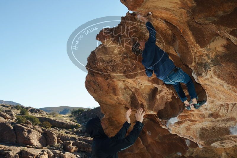 Bouldering in Hueco Tanks on 01/01/2020 with Blue Lizard Climbing and Yoga

Filename: SRM_20200101_1119460.jpg
Aperture: f/5.6
Shutter Speed: 1/250
Body: Canon EOS-1D Mark II
Lens: Canon EF 50mm f/1.8 II