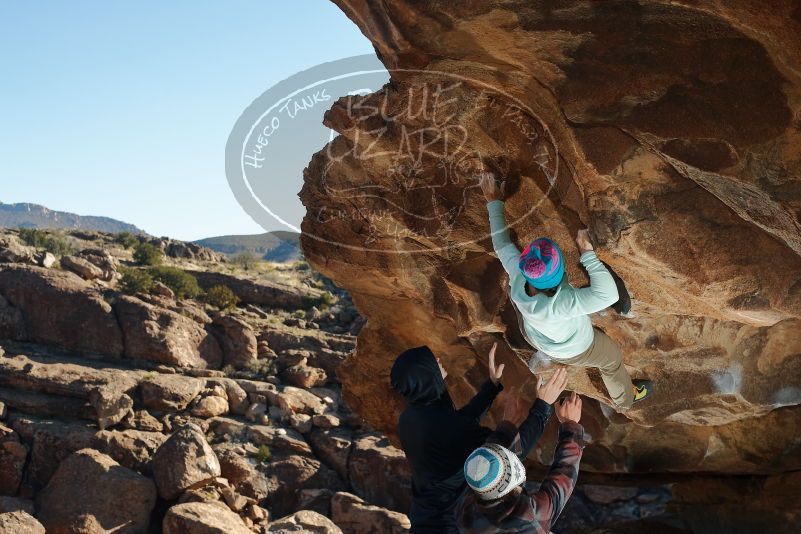 Bouldering in Hueco Tanks on 01/01/2020 with Blue Lizard Climbing and Yoga

Filename: SRM_20200101_1121470.jpg
Aperture: f/5.6
Shutter Speed: 1/250
Body: Canon EOS-1D Mark II
Lens: Canon EF 50mm f/1.8 II