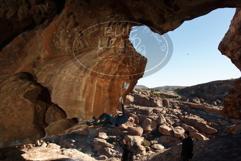 Bouldering in Hueco Tanks on 01/01/2020 with Blue Lizard Climbing and Yoga

Filename: SRM_20200101_1132430.jpg
Aperture: f/8.0
Shutter Speed: 1/250
Body: Canon EOS-1D Mark II
Lens: Canon EF 16-35mm f/2.8 L