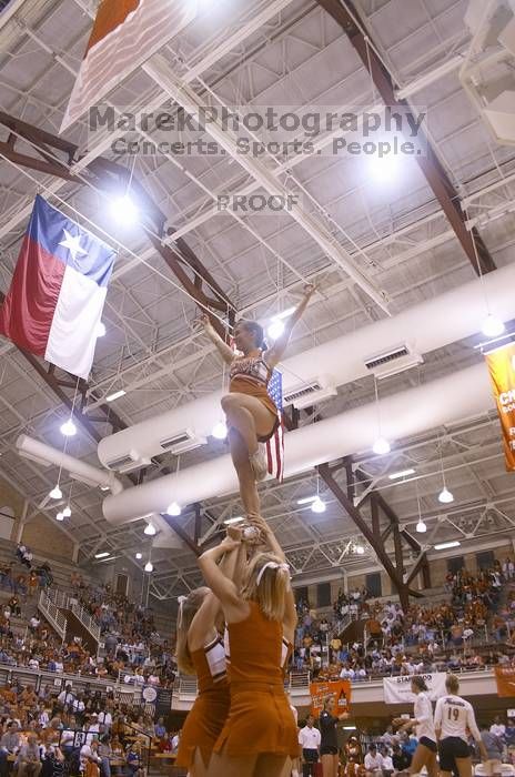 The University of Texas women's volleyball team defeated Oklahoma State University (OSU) 3-2 on Saturday, October 21, 2006.

Filename: SRM_20061021_1954487.jpg
Aperture: f/5.0
Shutter Speed: 1/125
Body: Canon EOS DIGITAL REBEL
Lens: Canon EF-S 18-55mm f/3.5-5.6