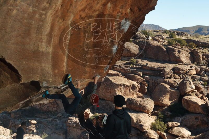 Bouldering in Hueco Tanks on 01/01/2020 with Blue Lizard Climbing and Yoga

Filename: SRM_20200101_1138400.jpg
Aperture: f/8.0
Shutter Speed: 1/250
Body: Canon EOS-1D Mark II
Lens: Canon EF 50mm f/1.8 II