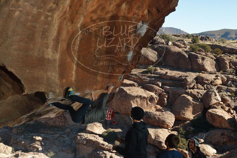 Bouldering in Hueco Tanks on 01/01/2020 with Blue Lizard Climbing and Yoga

Filename: SRM_20200101_1139590.jpg
Aperture: f/8.0
Shutter Speed: 1/250
Body: Canon EOS-1D Mark II
Lens: Canon EF 50mm f/1.8 II