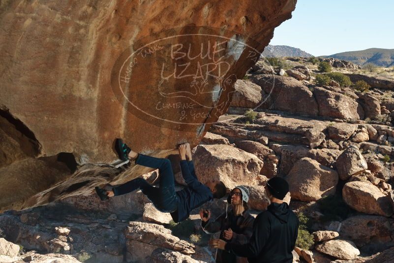 Bouldering in Hueco Tanks on 01/01/2020 with Blue Lizard Climbing and Yoga

Filename: SRM_20200101_1140390.jpg
Aperture: f/8.0
Shutter Speed: 1/250
Body: Canon EOS-1D Mark II
Lens: Canon EF 50mm f/1.8 II