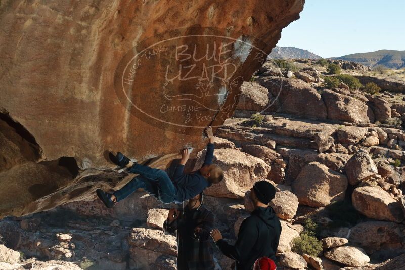 Bouldering in Hueco Tanks on 01/01/2020 with Blue Lizard Climbing and Yoga

Filename: SRM_20200101_1141180.jpg
Aperture: f/8.0
Shutter Speed: 1/250
Body: Canon EOS-1D Mark II
Lens: Canon EF 50mm f/1.8 II