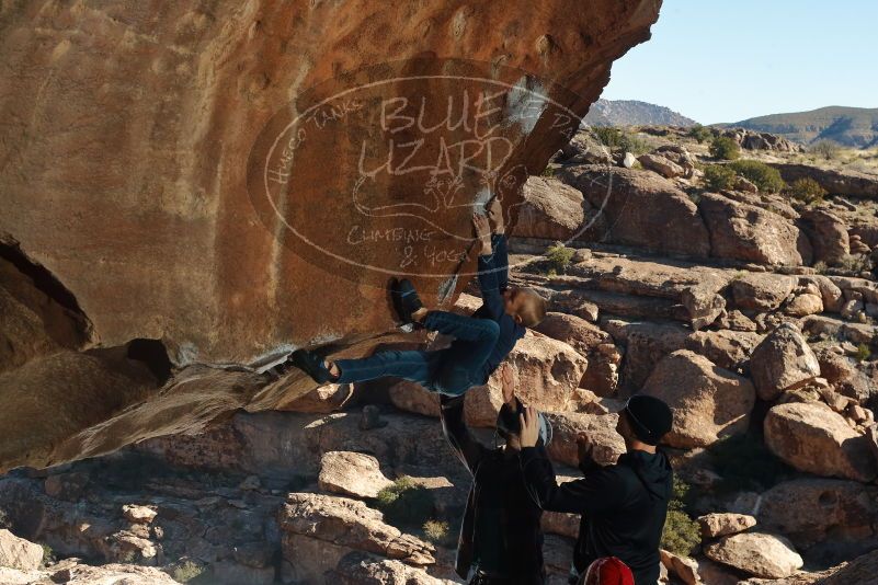 Bouldering in Hueco Tanks on 01/01/2020 with Blue Lizard Climbing and Yoga

Filename: SRM_20200101_1141320.jpg
Aperture: f/8.0
Shutter Speed: 1/250
Body: Canon EOS-1D Mark II
Lens: Canon EF 50mm f/1.8 II