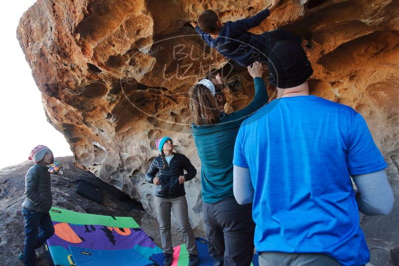 Bouldering in Hueco Tanks on 01/01/2020 with Blue Lizard Climbing and Yoga

Filename: SRM_20200101_1459180.jpg
Aperture: f/5.6
Shutter Speed: 1/250
Body: Canon EOS-1D Mark II
Lens: Canon EF 16-35mm f/2.8 L