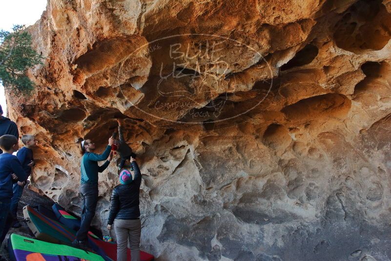 Bouldering in Hueco Tanks on 01/01/2020 with Blue Lizard Climbing and Yoga

Filename: SRM_20200101_1517181.jpg
Aperture: f/5.6
Shutter Speed: 1/250
Body: Canon EOS-1D Mark II
Lens: Canon EF 16-35mm f/2.8 L