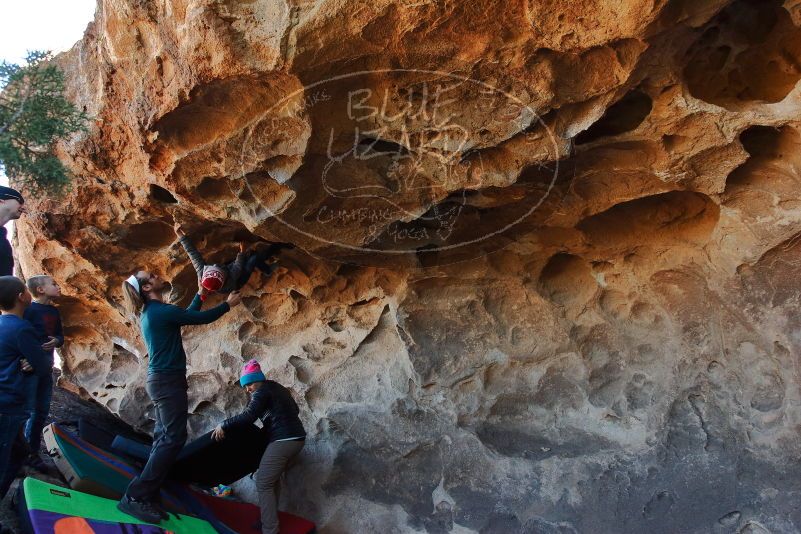 Bouldering in Hueco Tanks on 01/01/2020 with Blue Lizard Climbing and Yoga

Filename: SRM_20200101_1517291.jpg
Aperture: f/5.6
Shutter Speed: 1/250
Body: Canon EOS-1D Mark II
Lens: Canon EF 16-35mm f/2.8 L