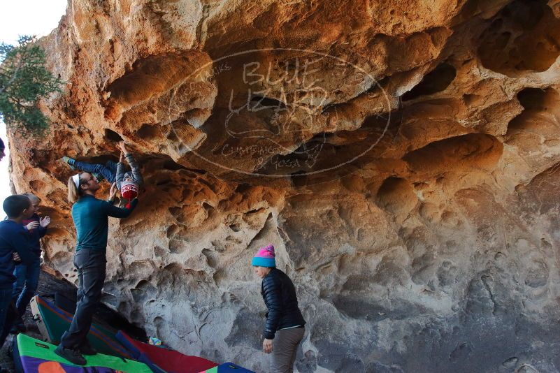 Bouldering in Hueco Tanks on 01/01/2020 with Blue Lizard Climbing and Yoga

Filename: SRM_20200101_1517380.jpg
Aperture: f/5.6
Shutter Speed: 1/250
Body: Canon EOS-1D Mark II
Lens: Canon EF 16-35mm f/2.8 L