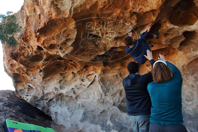 Bouldering in Hueco Tanks on 01/01/2020 with Blue Lizard Climbing and Yoga

Filename: SRM_20200101_1521590.jpg
Aperture: f/5.6
Shutter Speed: 1/250
Body: Canon EOS-1D Mark II
Lens: Canon EF 16-35mm f/2.8 L