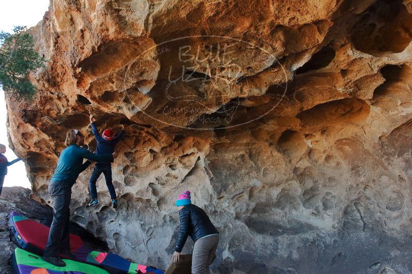 Bouldering in Hueco Tanks on 01/01/2020 with Blue Lizard Climbing and Yoga

Filename: SRM_20200101_1527440.jpg
Aperture: f/5.6
Shutter Speed: 1/250
Body: Canon EOS-1D Mark II
Lens: Canon EF 16-35mm f/2.8 L