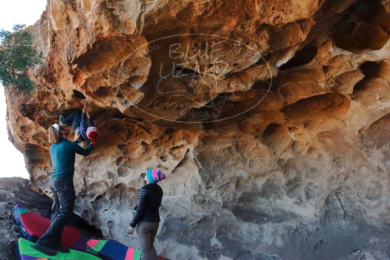 Bouldering in Hueco Tanks on 01/01/2020 with Blue Lizard Climbing and Yoga

Filename: SRM_20200101_1533040.jpg
Aperture: f/5.6
Shutter Speed: 1/250
Body: Canon EOS-1D Mark II
Lens: Canon EF 16-35mm f/2.8 L