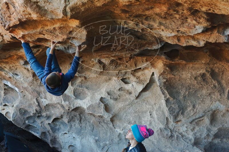 Bouldering in Hueco Tanks on 01/01/2020 with Blue Lizard Climbing and Yoga

Filename: SRM_20200101_1543470.jpg
Aperture: f/3.2
Shutter Speed: 1/250
Body: Canon EOS-1D Mark II
Lens: Canon EF 50mm f/1.8 II