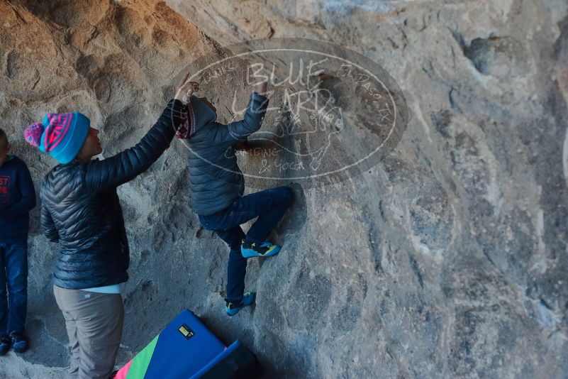 Bouldering in Hueco Tanks on 01/01/2020 with Blue Lizard Climbing and Yoga

Filename: SRM_20200101_1546430.jpg
Aperture: f/3.5
Shutter Speed: 1/250
Body: Canon EOS-1D Mark II
Lens: Canon EF 50mm f/1.8 II