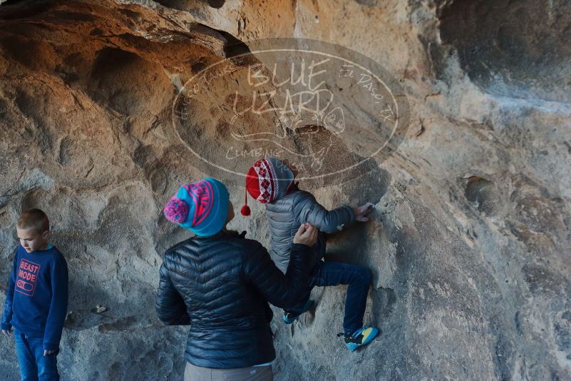 Bouldering in Hueco Tanks on 01/01/2020 with Blue Lizard Climbing and Yoga

Filename: SRM_20200101_1546560.jpg
Aperture: f/3.5
Shutter Speed: 1/250
Body: Canon EOS-1D Mark II
Lens: Canon EF 50mm f/1.8 II