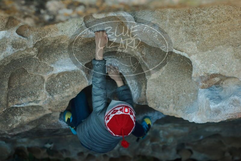 Bouldering in Hueco Tanks on 01/01/2020 with Blue Lizard Climbing and Yoga

Filename: SRM_20200101_1644110.jpg
Aperture: f/3.5
Shutter Speed: 1/250
Body: Canon EOS-1D Mark II
Lens: Canon EF 50mm f/1.8 II