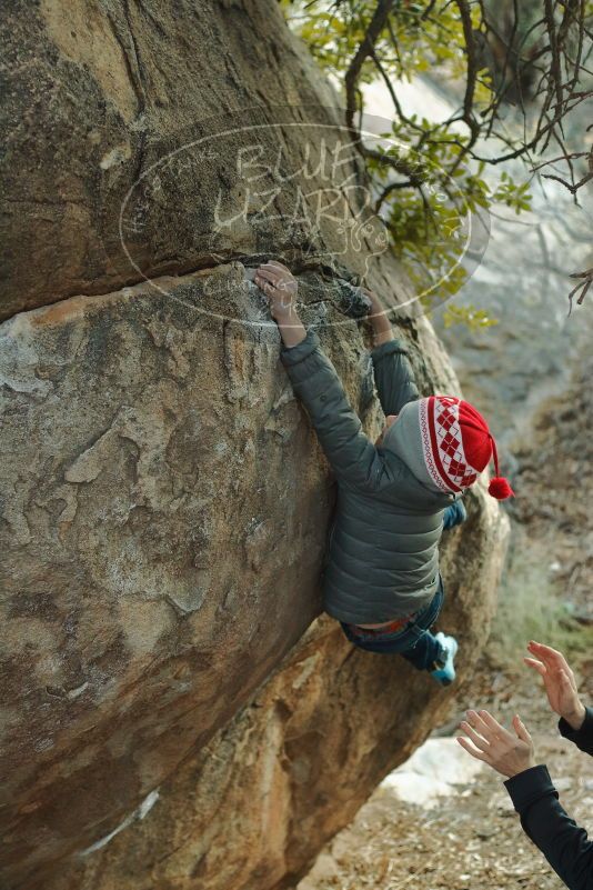 Bouldering in Hueco Tanks on 01/01/2020 with Blue Lizard Climbing and Yoga

Filename: SRM_20200101_1751160.jpg
Aperture: f/2.8
Shutter Speed: 1/200
Body: Canon EOS-1D Mark II
Lens: Canon EF 50mm f/1.8 II