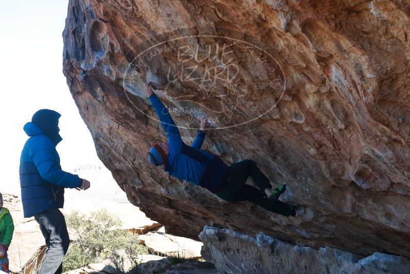 Bouldering in Hueco Tanks on 01/03/2020 with Blue Lizard Climbing and Yoga

Filename: SRM_20200103_1156210.jpg
Aperture: f/5.0
Shutter Speed: 1/320
Body: Canon EOS-1D Mark II
Lens: Canon EF 50mm f/1.8 II