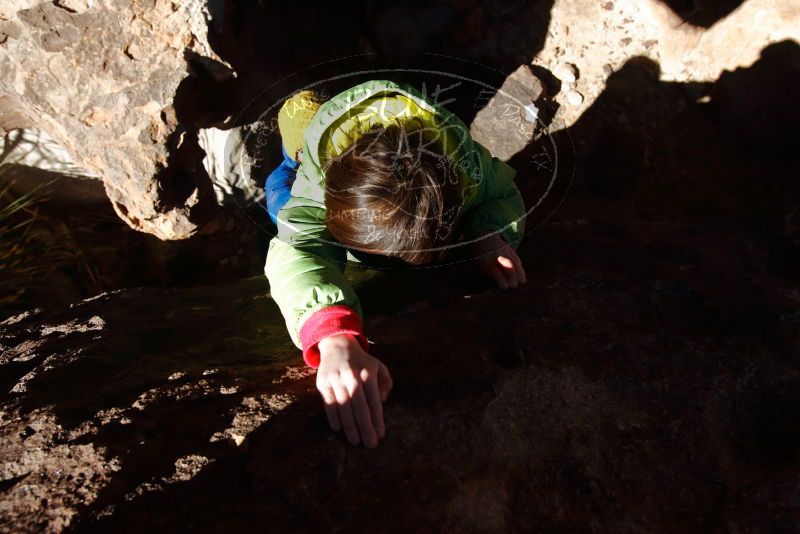 Bouldering in Hueco Tanks on 01/03/2020 with Blue Lizard Climbing and Yoga

Filename: SRM_20200103_1236351.jpg
Aperture: f/5.6
Shutter Speed: 1/500
Body: Canon EOS-1D Mark II
Lens: Canon EF 16-35mm f/2.8 L