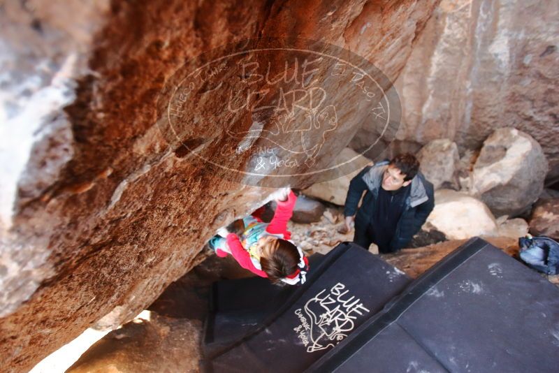 Bouldering in Hueco Tanks on 01/03/2020 with Blue Lizard Climbing and Yoga

Filename: SRM_20200103_1415140.jpg
Aperture: f/2.8
Shutter Speed: 1/160
Body: Canon EOS-1D Mark II
Lens: Canon EF 16-35mm f/2.8 L